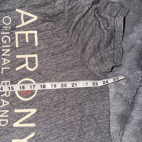 Aeropostale Original Brand 87 Graphic Tee Gray Mens 2XL single stitch Tee - Picture 8 of 9